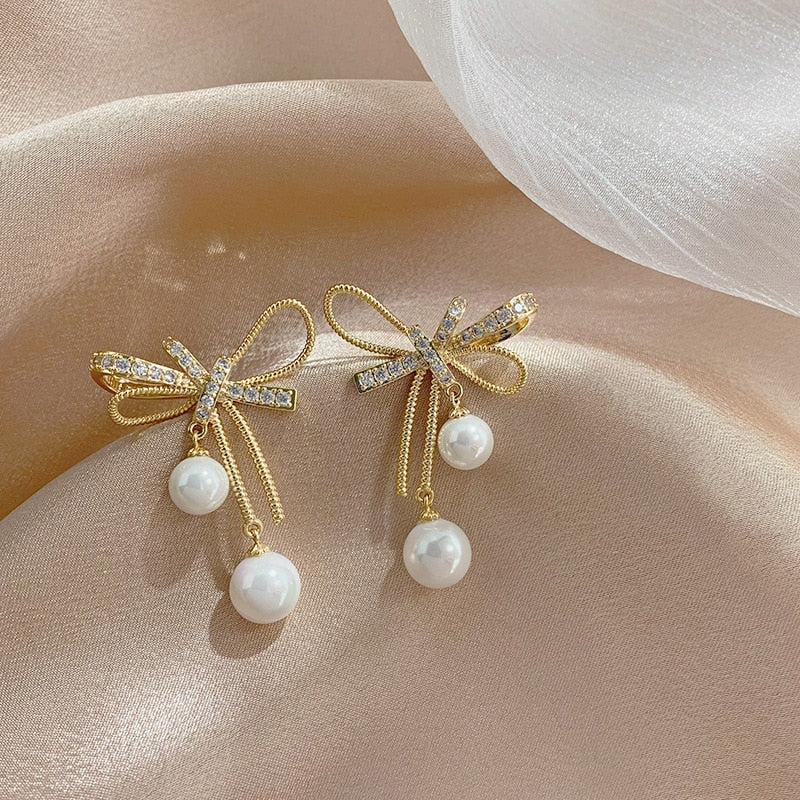 Peris Gems 6 Honeybee Pearl Earrings for Women | Gold Stud Earrings SHEIN Amazon Temu