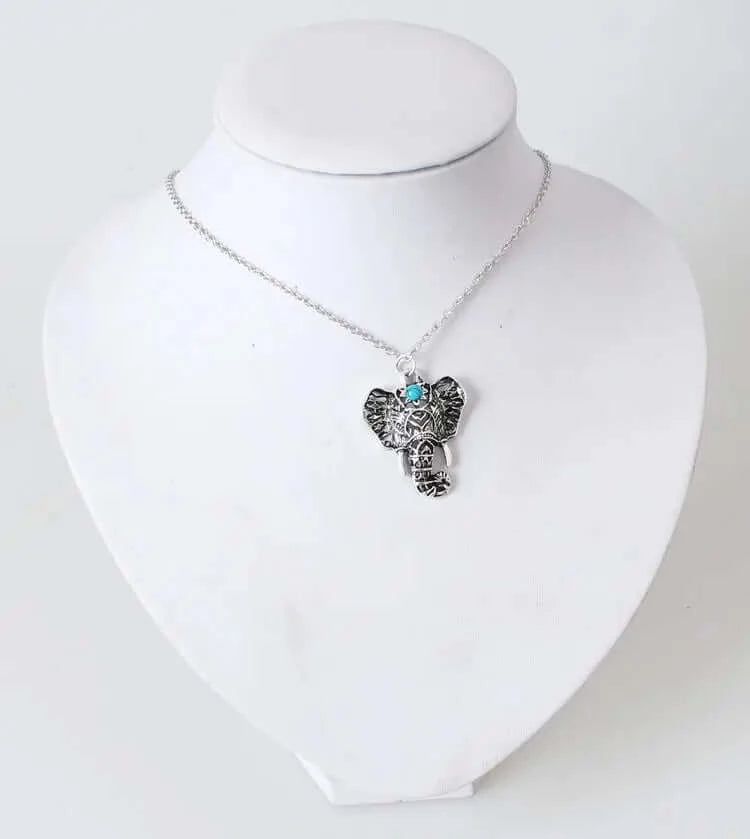 Peris Gems 7 Antique Silver Boho Pendant Necklace for Women SHEIN Amazon Temu