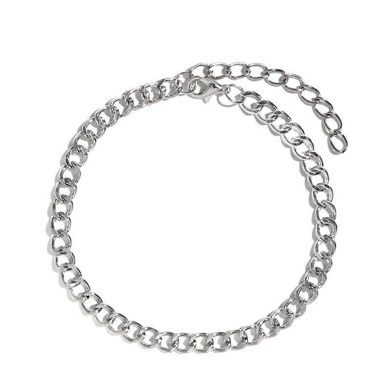 Peris Gems 7 Cute Steel Anklet Bracelet for Women | Stainless-Steel Anklets for Women SHEIN Amazon Temu