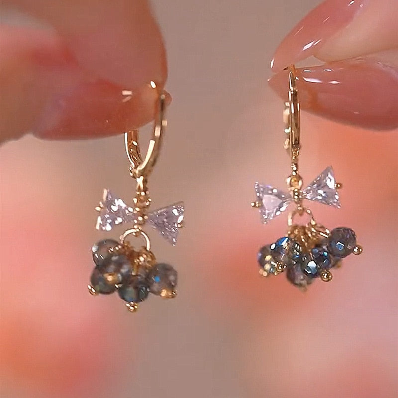 Peris Gems 7 Golden Diamond Tassel Earrings for Women | Rhinestone Earring Collection Golden Diamond Tassel Earrings for Women Rhinestone Earring SHEIN Amazon Temu
