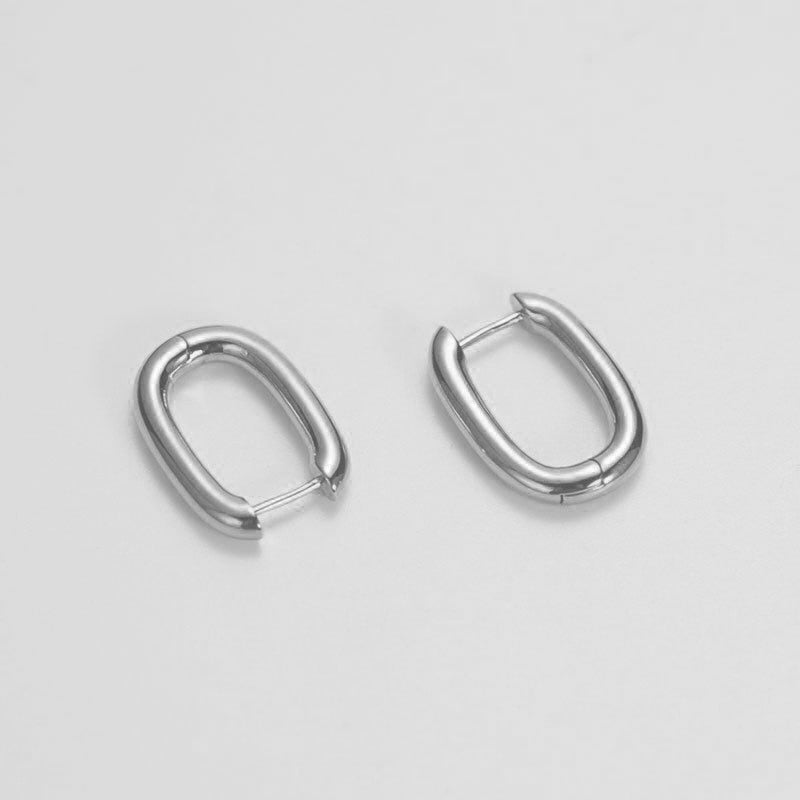 Peris Gems 7 Silver Hollow Double Heart Earrings for Women | Soda Pop Top Earrings SHEIN Amazon Temu