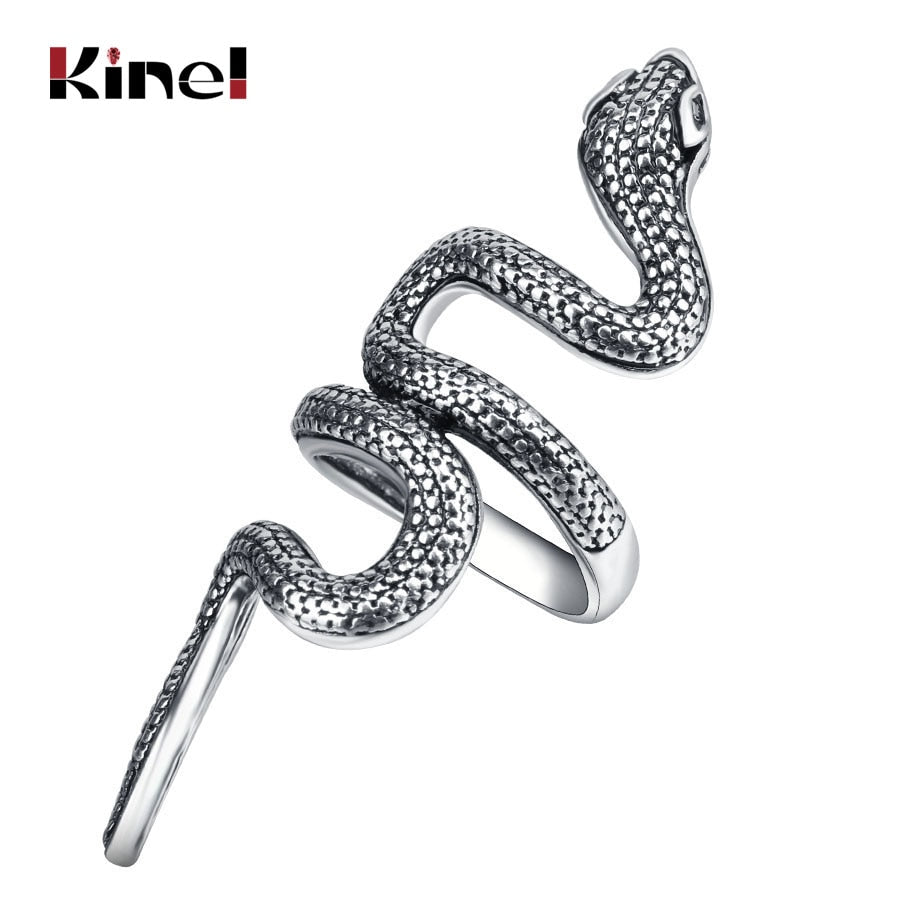 Peris Gems 7 / Silver Twisted Snake Metal Rings for Women | Gold and Silver Snake Rings Twisted Snake Metal Rings for Women | Gold Silver Snake Ring SHEIN Amazon Temu