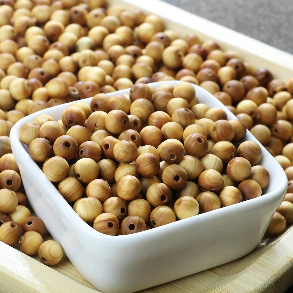 Peris Gems 8mm (50pcs) 6 8 10mm Round Natural Cypress Wood Beads For Handmade DIY Jewelry Men Buddhist Rosary Bracelets Necklace Making Diy Accessories 6 8 10mm Round Natural Cypress Wood Beads For Handmade DIY Jewelry Men Buddhist Rosary Bracelets Necklace Making Diy Accessories SHEIN Amazon Temu