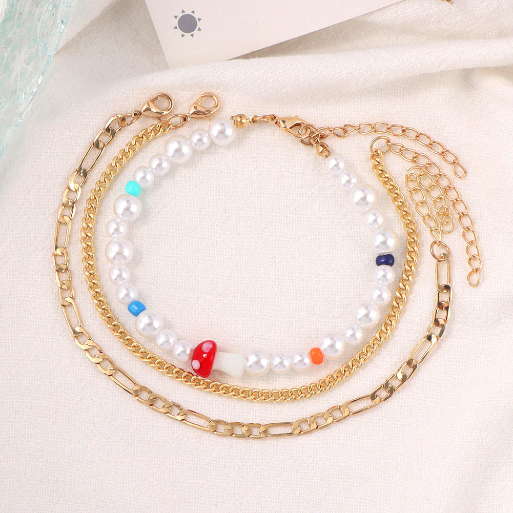 Peris Gems 9 Boho 3pc Cuban Chain Silver Anklets for Women SHEIN Amazon Temu