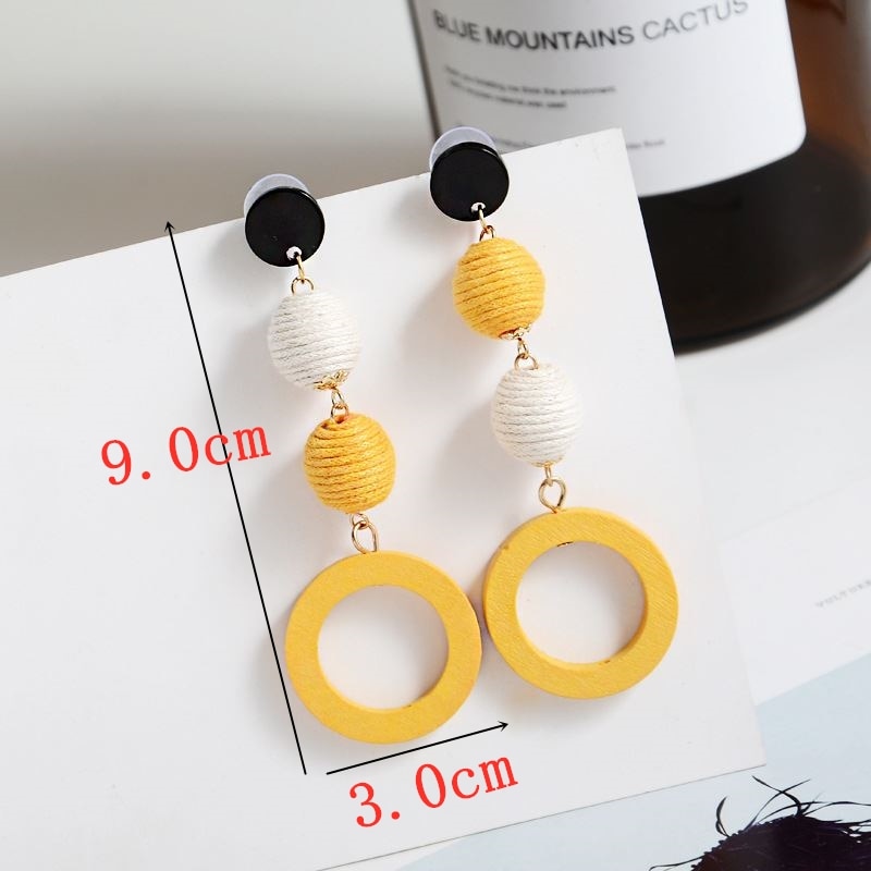 Peris Gems 9 Yellow Drop Earrings for Women | Fruit and Plants Creative Earrings for Women SHEIN Amazon Temu