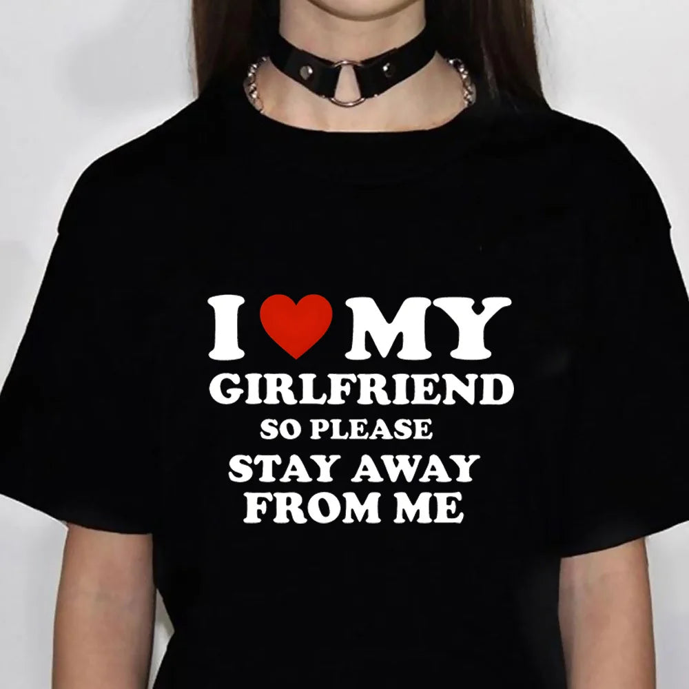 Peris Gems 93017 / S i Love My Boyfriend i Love My Girlfriend t-shirt girl Y2k Grunge Retro Psychedelic anime graphic tshirt 80s women Y2k Pastel i Love My Boyfriend i Love My Girlfriend t-shirt girl Y2k Grunge Retro Psychedelic anime graphic tshirt 80s women Y2k Pastel SHEIN Amazon Temu