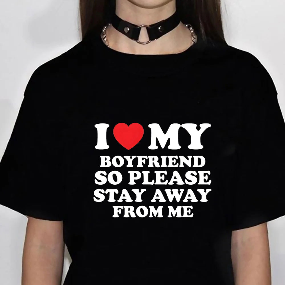 Peris Gems 93018 / XXL i Love My Boyfriend i Love My Girlfriend t-shirt girl Y2k Grunge Retro Psychedelic anime graphic tshirt 80s women Y2k Pastel i Love My Boyfriend i Love My Girlfriend t-shirt girl Y2k Grunge Retro Psychedelic anime graphic tshirt 80s women Y2k Pastel SHEIN Amazon Temu