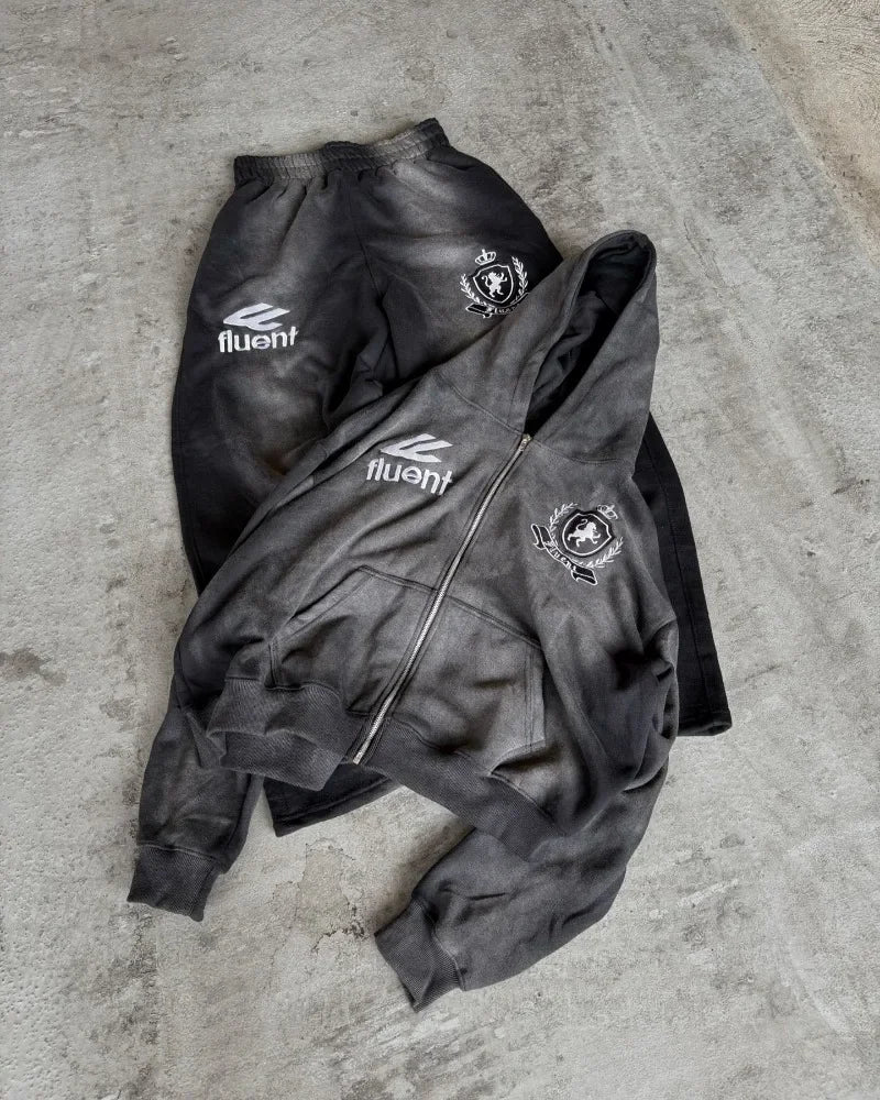 Peris Gems AA 1 / S Street hip-hop Hugh letter embroidery casual loose men suit men American retro Y2K Harajuku fashion versatile sportswear Street hip-hop Hugh letter embroidery casual loose men suit men American retro Y2K Harajuku fashion versatile sportswear SHEIN Amazon Temu