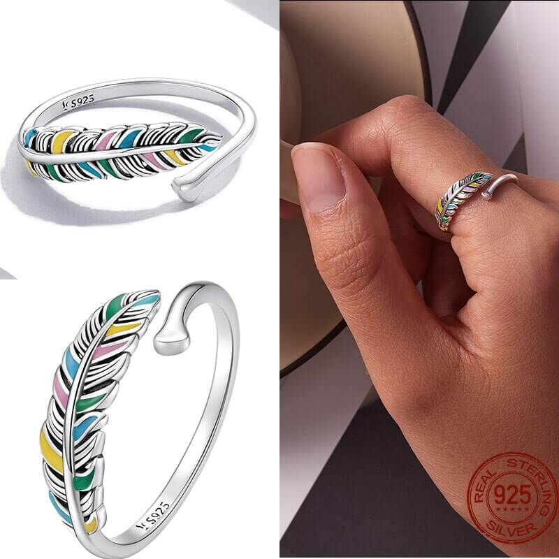 Peris Gems Adjustable Sterling Silver Ring for Women | Star Moon CZ Hug Love Rose Bird Open Rings for Women SHEIN Amazon Temu