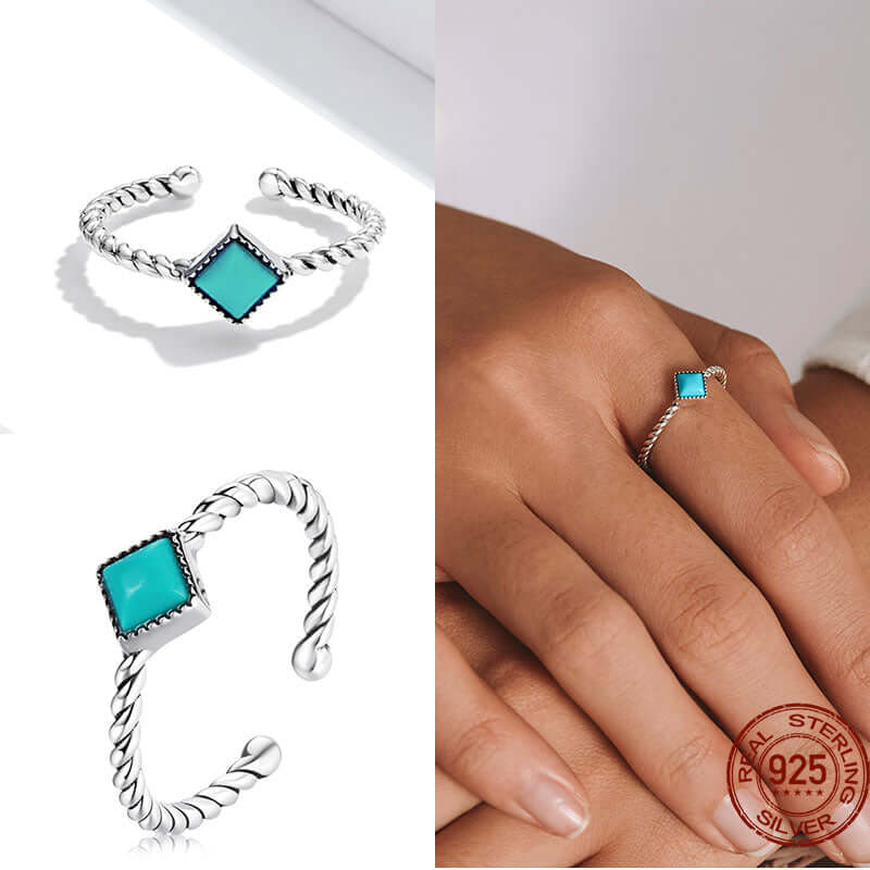 Peris Gems Adjustable Sterling Silver Ring for Women | Star Moon CZ Hug Love Rose Bird Open Rings for Women SHEIN Amazon Temu