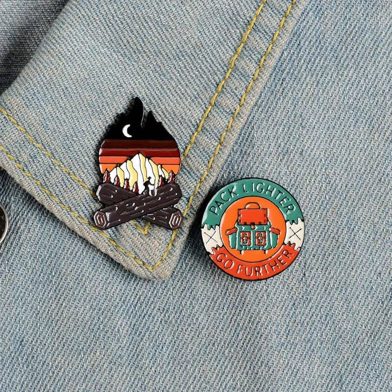 Peris Gems Adventure Travel Lover Theme Lapel Pin Badges Unisex SHEIN Amazon Temu
