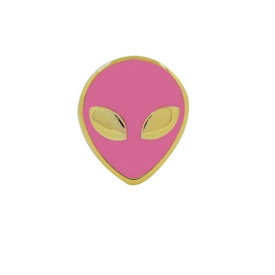 Peris Gems Alien Head Rings for Women | Gold Acrylic Space Alien Invasion Rings SHEIN Amazon Temu