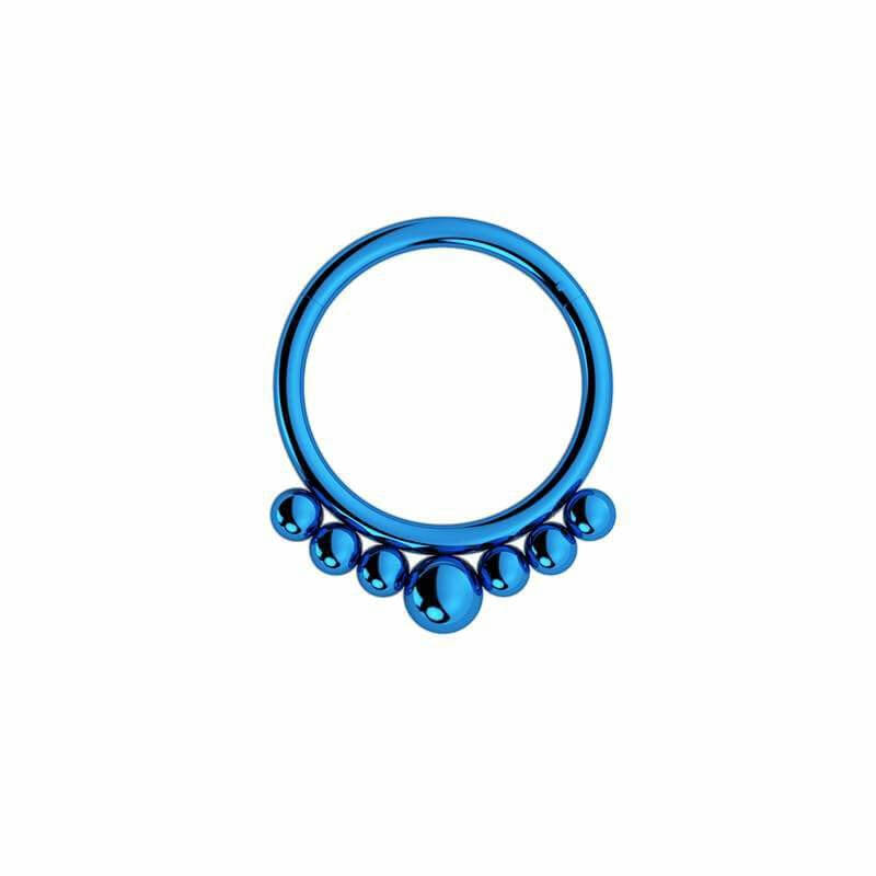 Peris Gems Alien Hoop 1pc Septum Nose Ring | Tragus Helix Piercings SHEIN Amazon Temu