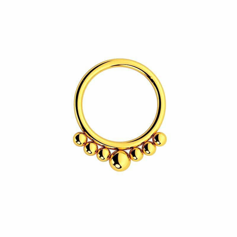 Peris Gems Alien Hoop 1pc Septum Nose Ring | Tragus Helix Piercings SHEIN Amazon Temu