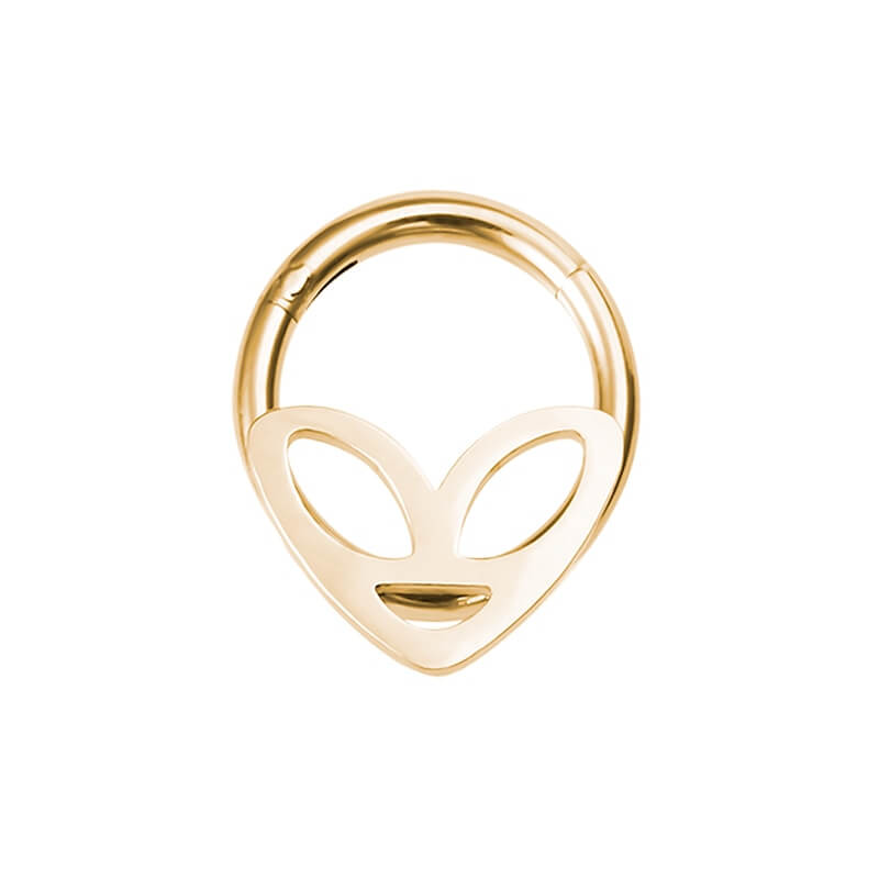 Peris Gems Alien Hoop 1pc Septum Nose Ring | Tragus Helix Piercings SHEIN Amazon Temu