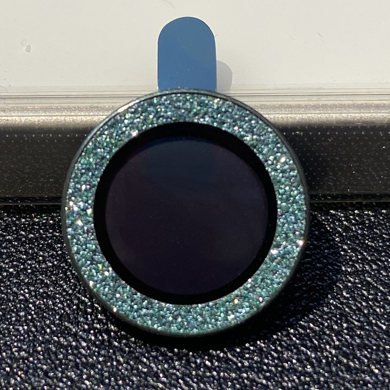 Peris Gems Alpine Green / iP 14 2Pcs Glittery Diamond Camera Lens Protector Cap For iPhone | Glass Camera Metal Rings SHEIN Amazon Temu