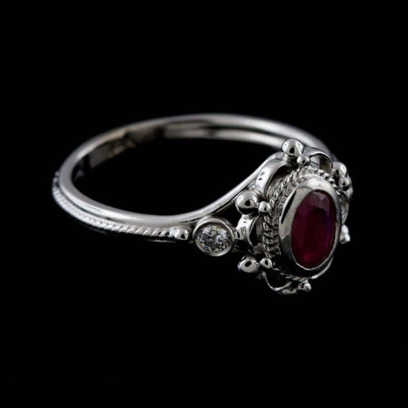 Peris Gems Amethyst and Ruby Diamond Antique Rings for Women SHEIN Amazon Temu