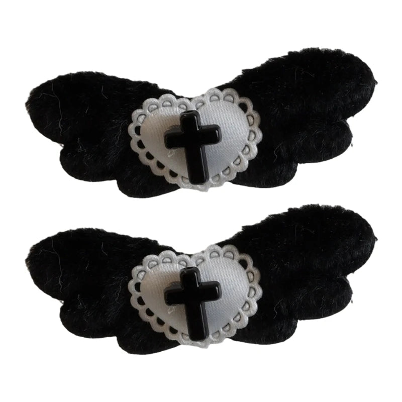 Peris Gems Angel Wing Hair Clip Y2K Heart Barrettes Harajuku Hair Accessories Angel Wing Hair Clip Y2K Heart Barrettes Harajuku Hair Accessories SHEIN Amazon Temu
