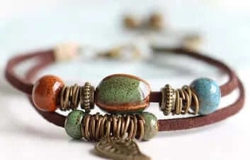Peris Gems Antique Ceramic Trinket Bracelets for Women SHEIN Amazon Temu