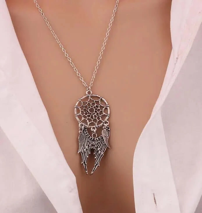 Peris Gems Antique Silver Boho Pendant Necklace for Women SHEIN Amazon Temu