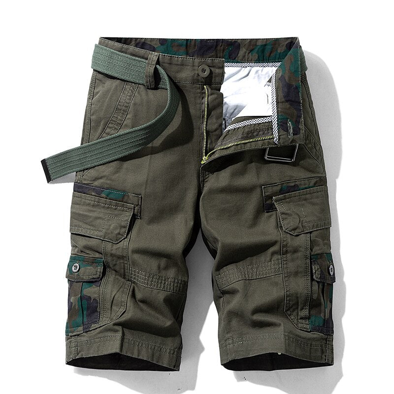 Peris Gems Army / 28 Classic Pocketed Cotton Camo Cargo Shorts for Men SHEIN Amazon Temu