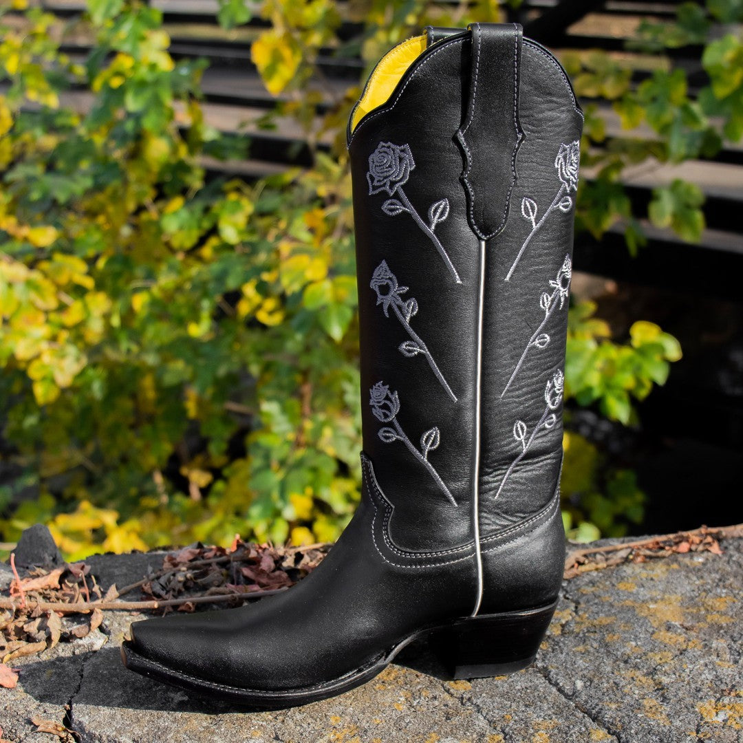 Peris Gems Auburn / 4.5 PU Leather Cowboy Boots for Women | Knee High Leather Boots SHEIN Amazon Temu