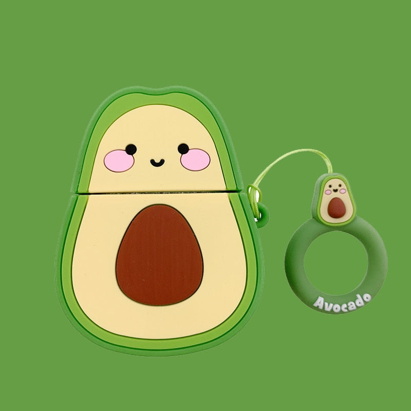 Peris Gems Avocado / for AirPods 1 Japanese Style Lucky Cat Silicone AirPod Pro Protective Case SHEIN Amazon Temu