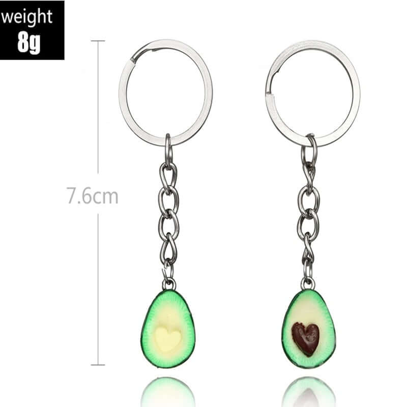 Peris Gems Avocado Keychains | Cute Smiling Heart Avocado Avocado Keychains | Cute Smiling Heart Avocado Keyring SHEIN Amazon Temu