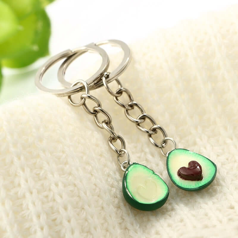 Peris Gems Avocado Keychains | Cute Smiling Heart Avocado Avocado Keychains | Cute Smiling Heart Avocado Keyring SHEIN Amazon Temu