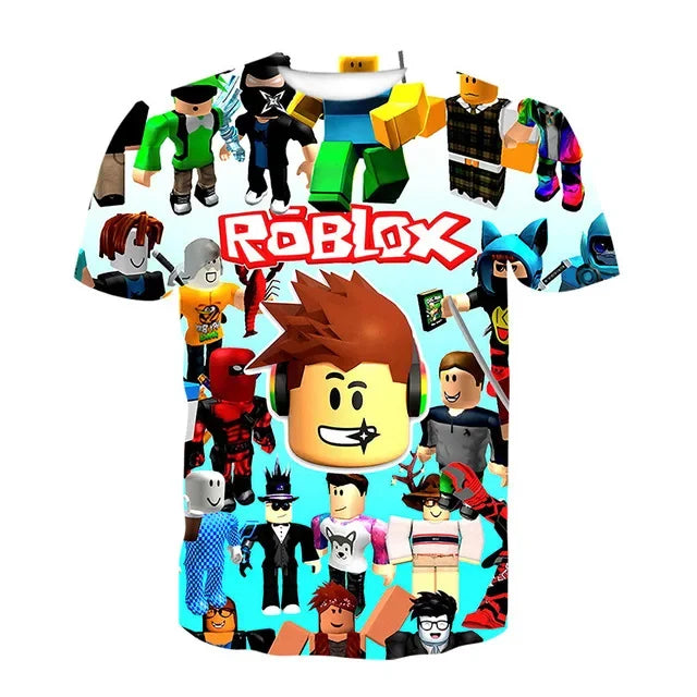 Peris Gems B / 160 2023 Roblox kid T-shirt Boys Game Sports T-shirt Child Cartoon Short sleeve top 3D Printing Casual Street Harajuku Clothes 2023 Roblox kid T-shirt Boys Game Sports T-shirt Child Cartoon Short sleeve top 3D Printing Casual Street Harajuku Clothes SHEIN Amazon Temu
