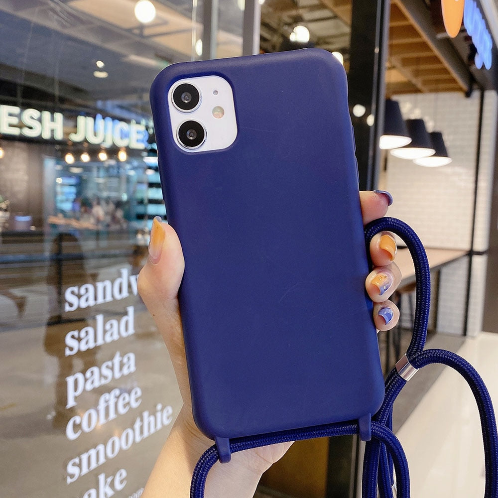 Peris Gems B / for iPhone 11 Lanyard Strap Crossbody Phone Protector Case for iPhones SHEIN Amazon Temu