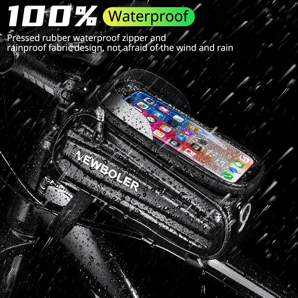 Peris Gems BAG025 NEWBOLER Bike Bag 2L Frame Front Tube Cycling Bag Bicycle Waterproof Phone Case Holder 7.2Inches Touchscreen Bag Accessorie NEWBOLER Bike Bag 2L Frame Front Tube Cycling Bag Bicycle Waterproof Phone Case Holder 7.2Inches Touchscreen Bag Accessorie SHEIN Amazon Temu