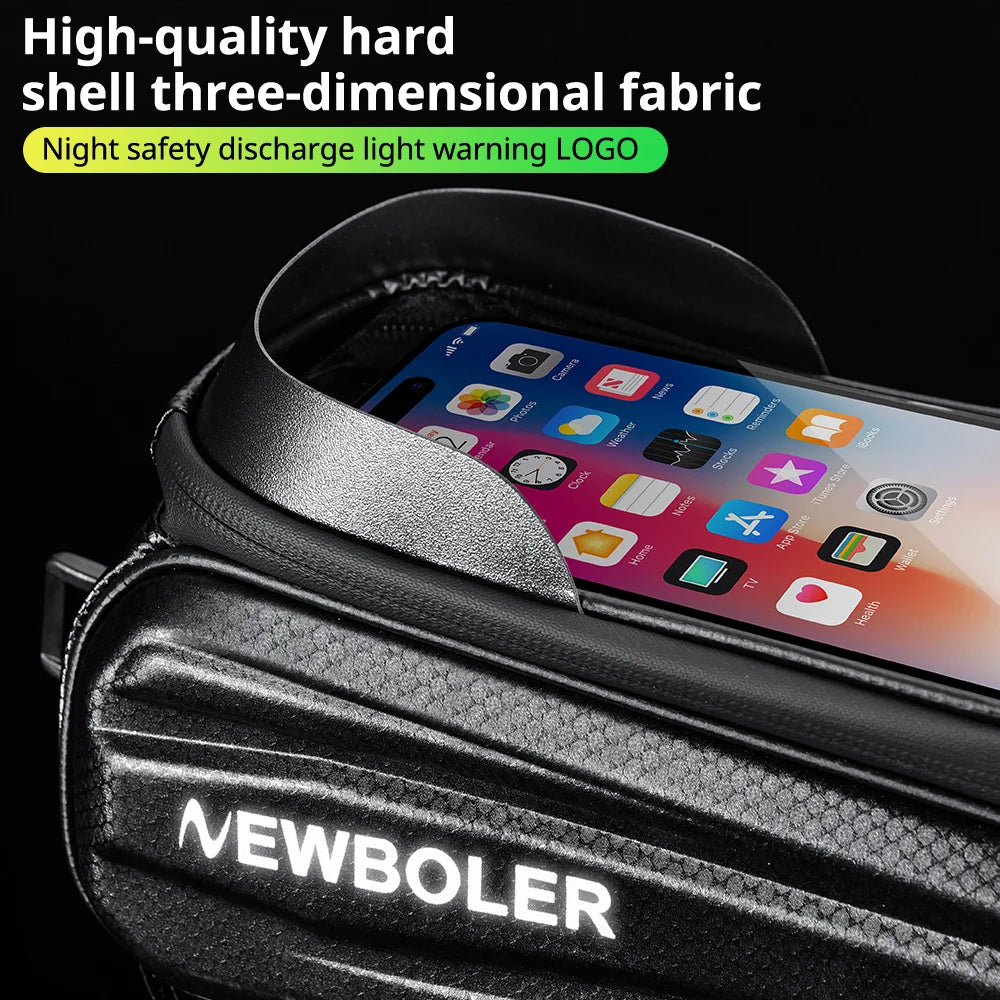 Peris Gems BAG025 NEWBOLER Bike Bag 2L Frame Front Tube Cycling Bag Bicycle Waterproof Phone Case Holder 7.2Inches Touchscreen Bag Accessorie NEWBOLER Bike Bag 2L Frame Front Tube Cycling Bag Bicycle Waterproof Phone Case Holder 7.2Inches Touchscreen Bag Accessorie SHEIN Amazon Temu