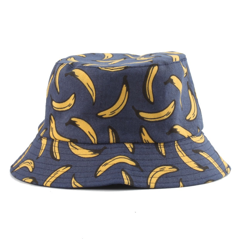 Peris Gems Banana Print Bucket Fishermans Hats Unisex SHEIN Amazon Temu