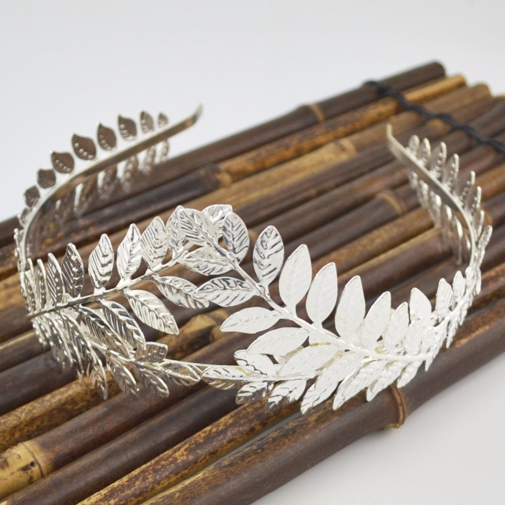 Peris Gems Baroque Gold Leaf Headband Crown Tiara for Women | Greek Goddess Hair Accessories SHEIN Amazon Temu