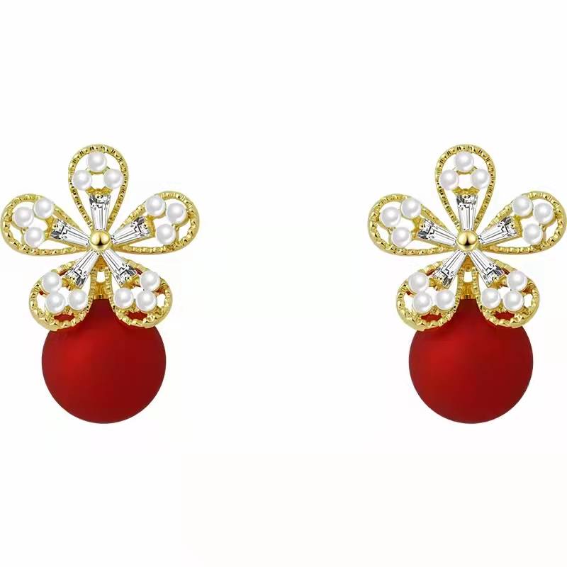 Peris Gems Baroque Pearl Earrings for Women | Gold Temperament Pearl Earrings for Women SHEIN Amazon Temu