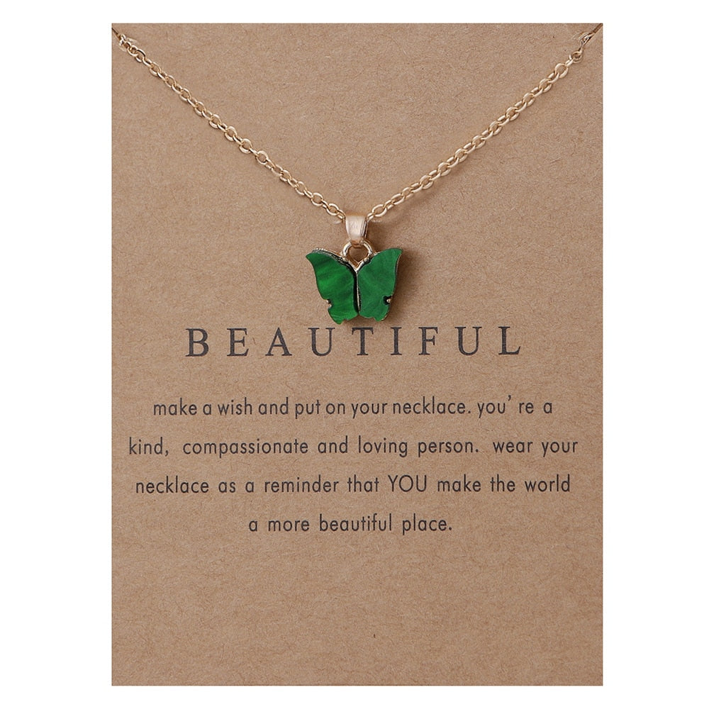 Peris Gems Beautiful 3 Good Luck Pendant Necklaces with Fortune Cards Unisex SHEIN Amazon Temu