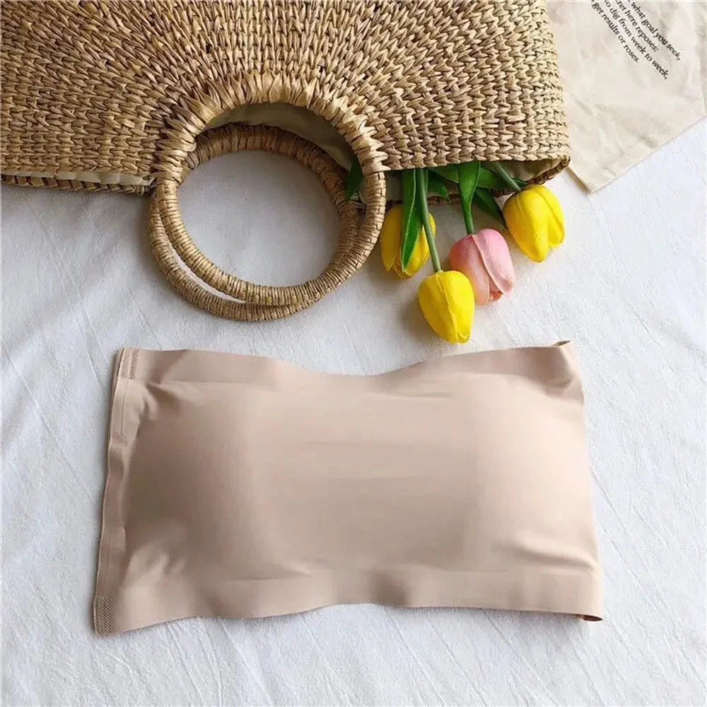 Peris Gems Beige / Free Size Seamless Tube Tops Women Strapless Padded Bra Bandeau Tube Top Women Intimates Soft Push Up Sexy Lingerie New Arrival Seamless Tube Tops Women Strapless Padded Bra Bandeau Tube Top Women Intimates Soft Push Up Sexy Lingerie New Arrival SHEIN Amazon Temu