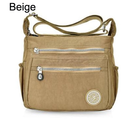 Peris Gems Beige Nylon Messenger Shoulder Bags for Women | Small Crossbody Bags Nylon Messenger Shoulder Bags for Women Small Crossbody Bags SHEIN Amazon Temu
