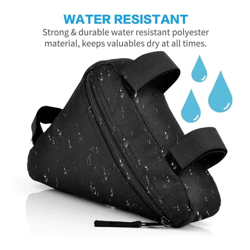 Peris Gems Bicycle Triangle Tool Kit Bag Front Tube Frame Saddle Storage Bag Waterproof Pouch Durable Bike Bag Bicycle Triangle Tool Kit Bag Front Tube Frame Saddle Storage Bag Waterproof Pouch Durable Bike Bag SHEIN Amazon Temu