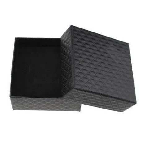 Peris Gems black-7.5x7.5 Quilted PU Leather Jewelry Storage Packaging Box 7.5x7.5x3.5cm Quilted PU Leather Jewelry Storage Packaging Box 7.5x7.5 SHEIN Amazon Temu
