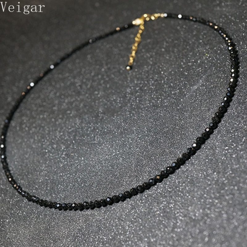 Peris Gems Black Bead Choker Necklace for Women | Gold Necklace SHEIN Amazon Temu