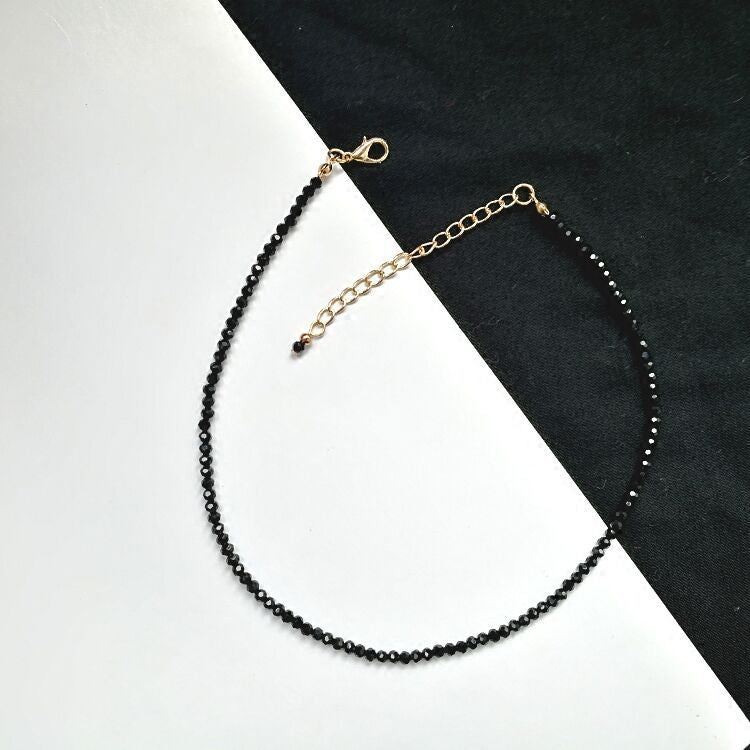 Peris Gems Black Bead Choker Necklace for Women | Gold Necklace SHEIN Amazon Temu