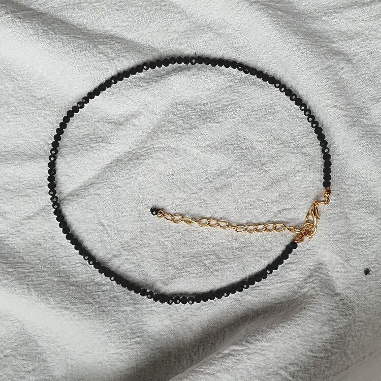 Peris Gems Black Bead Choker Necklace for Women | Gold Necklace SHEIN Amazon Temu