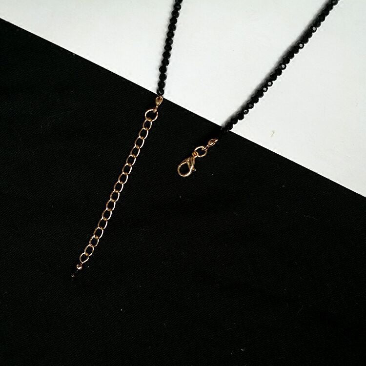 Peris Gems Black Bead Choker Necklace for Women | Gold Necklace SHEIN Amazon Temu