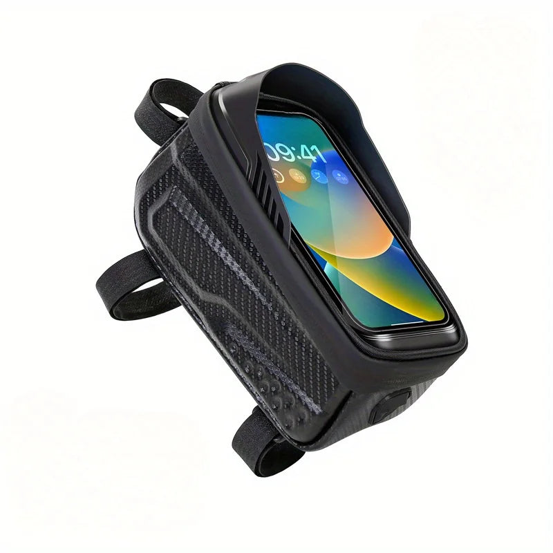 Peris Gems Black Bicycle Top Tube Bag, Frame Bag, Hard Shell Bag, Waterproof Mountain Bike Mobile Phone Bag, Saddle Bag, Cycling Equipment Bicycle Top Tube Bag, Frame Bag, Hard Shell Bag, Waterproof Mountain Bike Mobile Phone Bag, Saddle Bag, Cycling Equipment SHEIN Amazon Temu