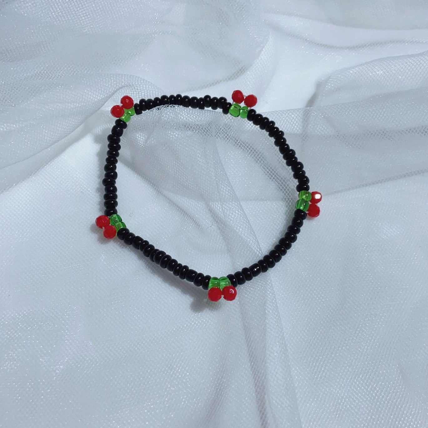 Peris Gems black bracelet Bohemia Red Cherry Bead Necklaces for Women SHEIN Amazon Temu