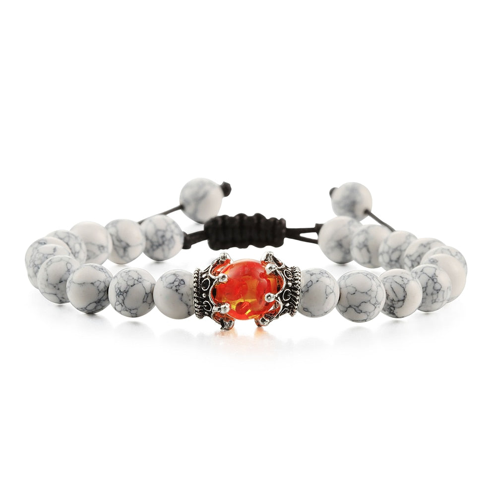 Peris Gems Black Lava Stone Bracelets | Braided Charm Beads Bracelet SHEIN Amazon Temu