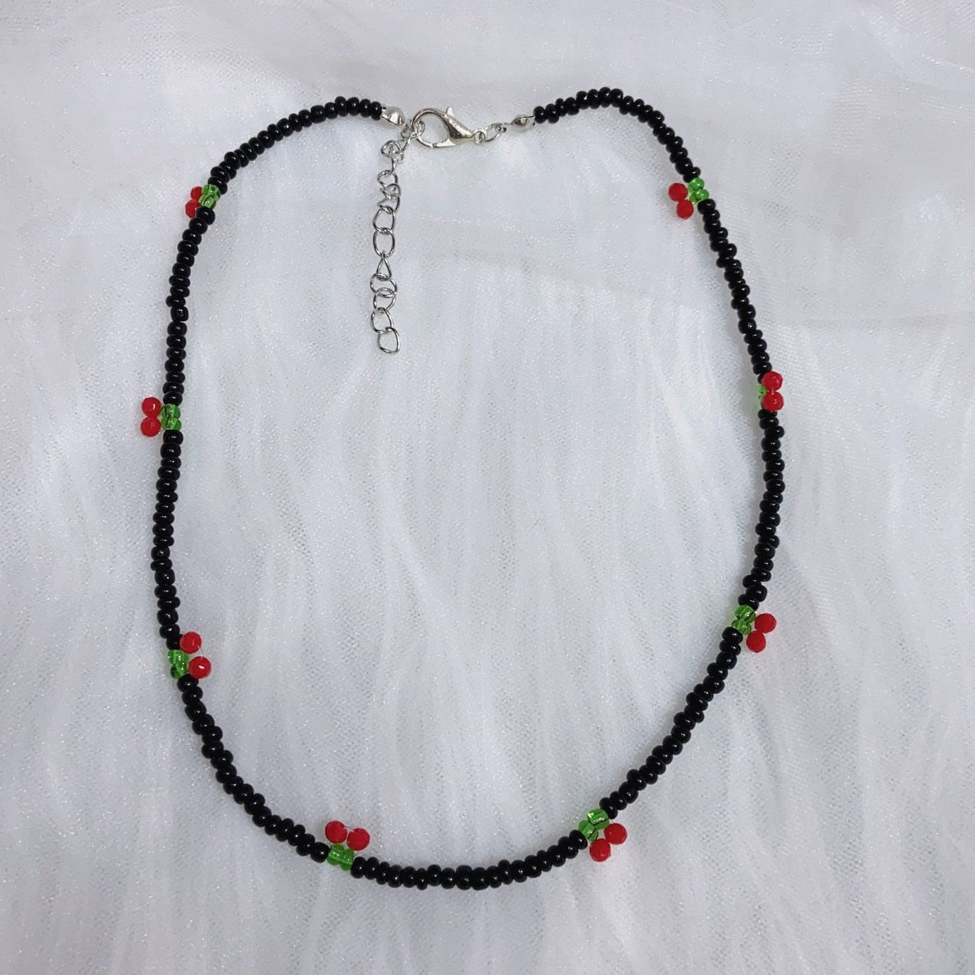 Peris Gems black necklace Bohemia Red Cherry Bead Necklaces for Women SHEIN Amazon Temu