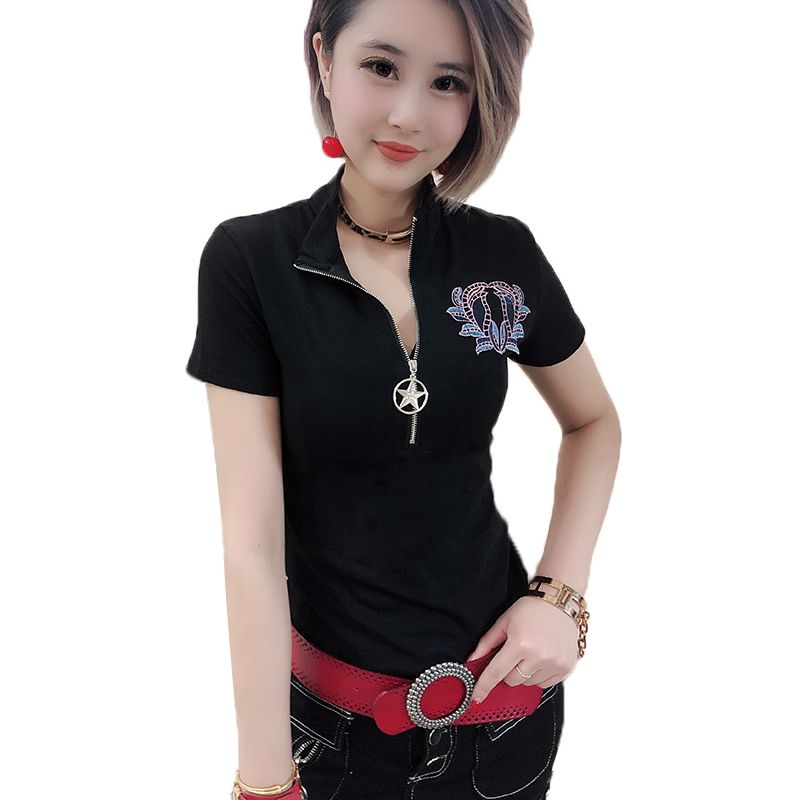 Peris Gems Black tshirt / S Women&